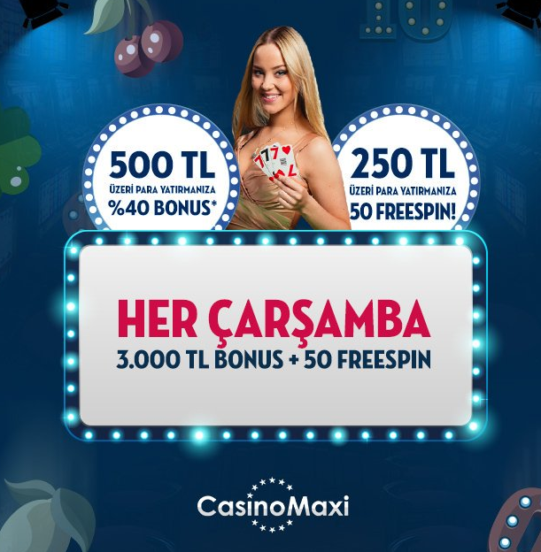 CasinoMaxi Çarşamba Bonusu